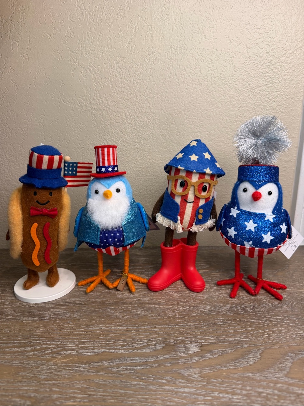 Target Bullseye’s Playground Featherly Friends Summer 2026 4th of July Figurals